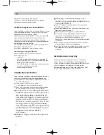 Preview for 20 page of Bosch B003YCOK70 Instructions For Use Manual