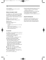 Preview for 36 page of Bosch B003YCOK70 Instructions For Use Manual