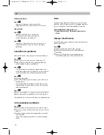 Preview for 38 page of Bosch B003YCOK70 Instructions For Use Manual