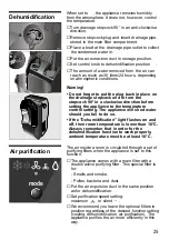 Предварительный просмотр 25 страницы Bosch B1 RKM 09001 Instructions For Use Manual