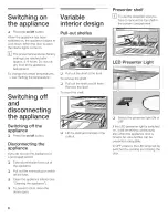 Preview for 7 page of Bosch B18IW Series Use & Care Manual