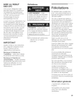 Preview for 22 page of Bosch B18IW Series Use & Care Manual