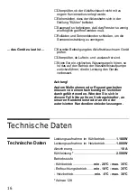 Предварительный просмотр 16 страницы Bosch b1rkm09100 Instructions For Use Manual