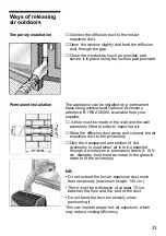 Предварительный просмотр 23 страницы Bosch b1rkm09100 Instructions For Use Manual