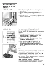 Предварительный просмотр 75 страницы Bosch b1rkm09100 Instructions For Use Manual