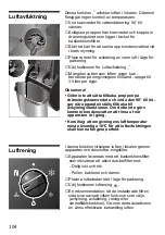 Предварительный просмотр 104 страницы Bosch b1rkm09100 Instructions For Use Manual