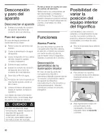 Preview for 60 page of Bosch B20CS5 Series Operating, Care And Installation Instructions Manual