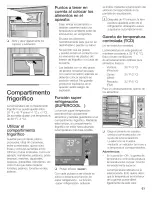 Preview for 61 page of Bosch B20CS5 Series Operating, Care And Installation Instructions Manual