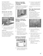 Preview for 65 page of Bosch B20CS5 Series Operating, Care And Installation Instructions Manual