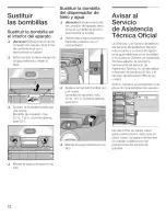 Preview for 72 page of Bosch B20CS5 Series Operating, Care And Installation Instructions Manual