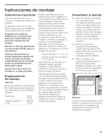 Preview for 73 page of Bosch B20CS5 Series Operating, Care And Installation Instructions Manual