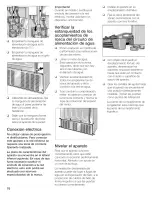 Preview for 76 page of Bosch B20CS5 Series Operating, Care And Installation Instructions Manual