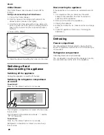 Предварительный просмотр 20 страницы Bosch B21CL80SNS Operating And Installation Instructions