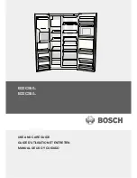 Bosch B22CS50 Series Use And Care Manual предпросмотр