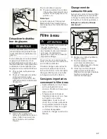 Preview for 47 page of Bosch B22CS50 Series Use And Care Manual