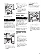 Предварительный просмотр 21 страницы Bosch B22CS50SNS - Fridge FREEZER8 Use And Care Manual