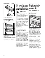 Предварительный просмотр 72 страницы Bosch B22CS50SNS - Fridge FREEZER8 Use And Care Manual