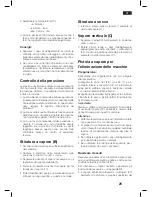 Preview for 25 page of Bosch B25L TDS25PRO1 Operating Instructions Manual