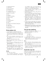 Preview for 47 page of Bosch B25L TDS25PRO1 Operating Instructions Manual