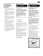 Preview for 7 page of Bosch B26FT70SNS Operating And Installation Instructions