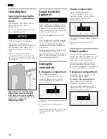 Preview for 14 page of Bosch B26FT70SNS Operating And Installation Instructions