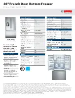 Bosch B26FT70SNS Specifications preview