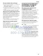 Предварительный просмотр 27 страницы Bosch B30BB series Operating Instructions Manual