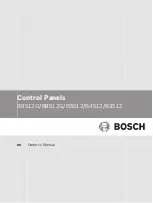 Preview for 1 page of Bosch B3512 Owner'S Manual