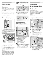 Предварительный просмотр 10 страницы Bosch B36ET71SNS - 36" Built in Bottom-Free Use & Care Manual