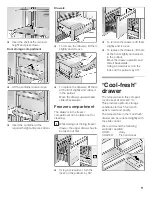 Предварительный просмотр 11 страницы Bosch B36ET71SNS - 36" Built in Bottom-Free Use & Care Manual