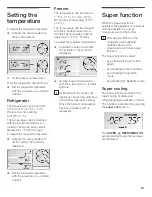 Предварительный просмотр 13 страницы Bosch B36ET71SNS - 36" Built in Bottom-Free Use & Care Manual