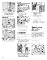 Предварительный просмотр 66 страницы Bosch B36ET71SNS - 36" Built in Bottom-Free Use & Care Manual