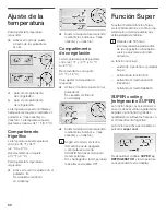 Предварительный просмотр 68 страницы Bosch B36ET71SNS - 36" Built in Bottom-Free Use & Care Manual