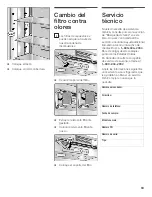 Предварительный просмотр 83 страницы Bosch B36ET71SNS - 36" Built in Bottom-Free Use & Care Manual