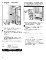 Preview for 46 page of Bosch B36IT71NNP Installation Instructions Manual