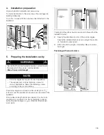 Preview for 13 page of Bosch B36IT71SNS - 20 cu. Ft. Refrigerator Installation Instructions Manual