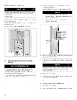 Preview for 14 page of Bosch B36IT71SNS - 20 cu. Ft. Refrigerator Installation Instructions Manual