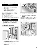 Preview for 61 page of Bosch B36IT71SNS - 20 cu. Ft. Refrigerator Installation Instructions Manual