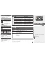 Preview for 2 page of Bosch B426 Installation Manual