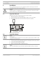Preview for 8 page of Bosch B442 Installation Manual