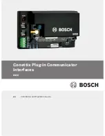 Bosch B450 Installation And Operation Manual preview