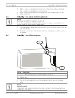 Preview for 14 page of Bosch B450 Installation And Operation Manual