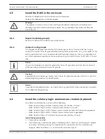 Preview for 17 page of Bosch B465 Installation And Operation Manual