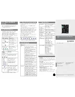 Preview for 2 page of Bosch B820 Installation Manual