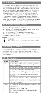 Preview for 7 page of Bosch B921C User Manual