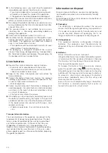 Preview for 10 page of Bosch BBH2...L series Instruction Manual