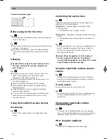 Предварительный просмотр 27 страницы Bosch bbh21622 Instruction Manual