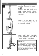 Preview for 28 page of Bosch BBH7 Series Instruction Manual