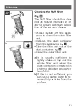 Preview for 31 page of Bosch BBH7 Series Instruction Manual