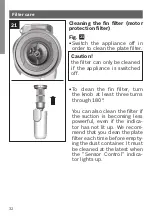 Preview for 32 page of Bosch BBH7 Series Instruction Manual